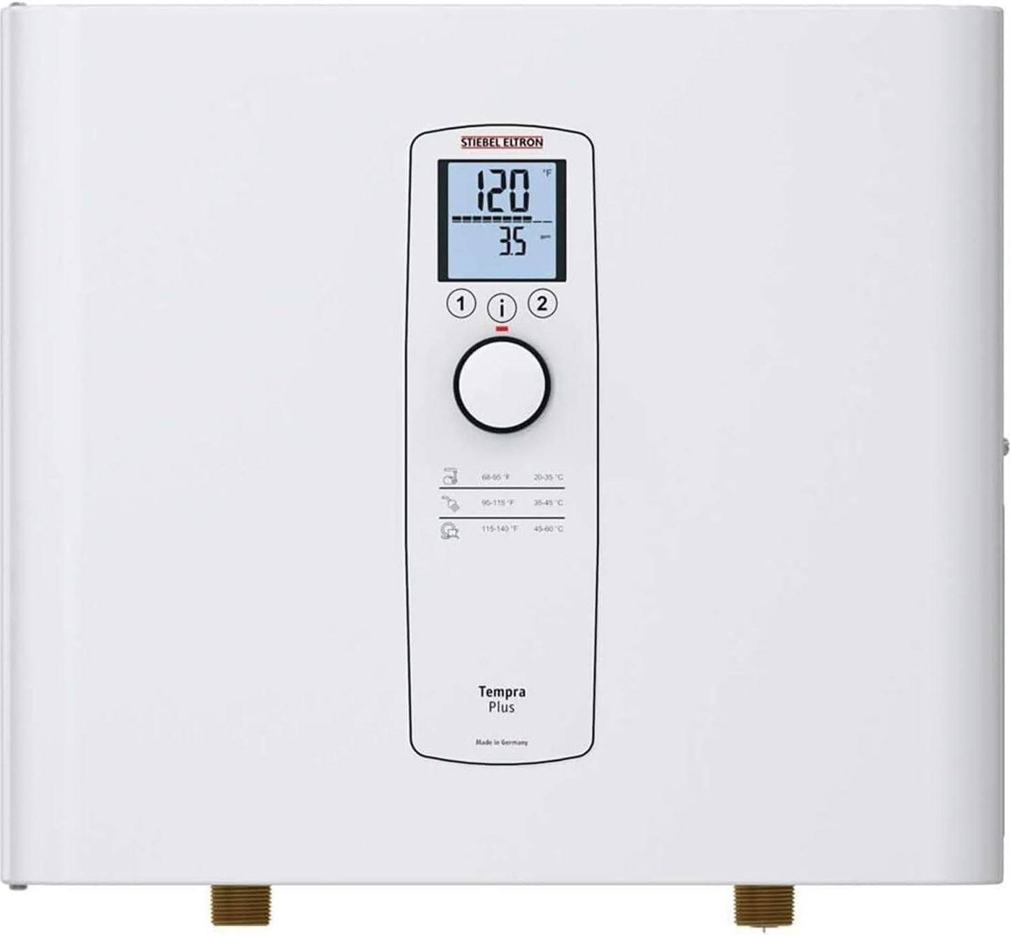 Tankless Water Heater – Tempra 20 plus – Electric, on Demand Hot Water, Eco, White
