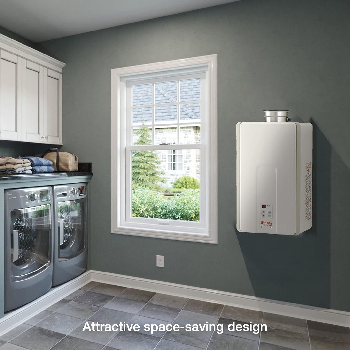 V65Ip Tankless Hot Water Heater, 6.5 GPM, Propane, Indoor Installation